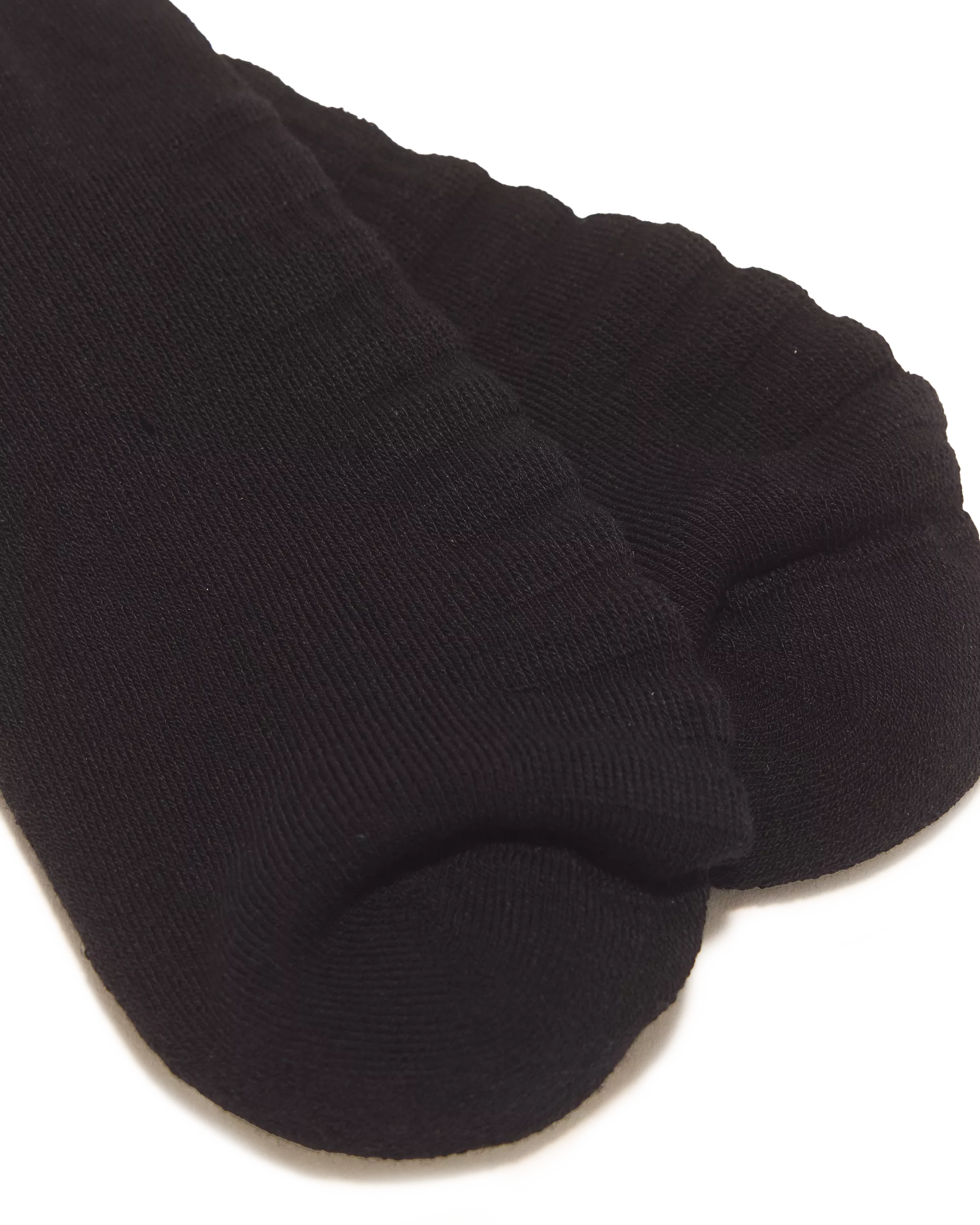 Double Doc Sock BLACK ORGANIC COTTON BLEND BLACK ORGANIC COTTON BLEND Bild 3