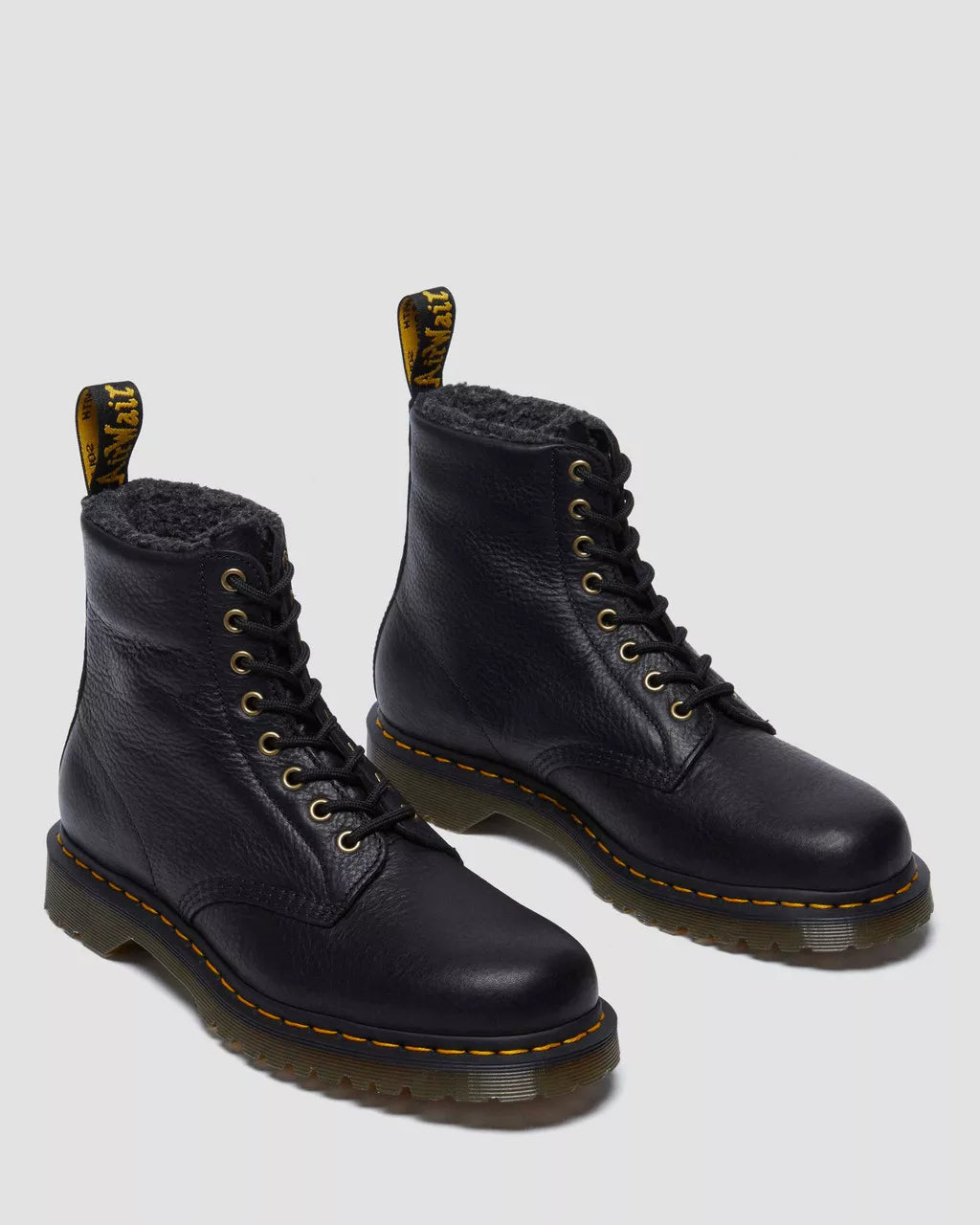 DR MARTENS 1460 GRIZZLY GEFÜTTERT BLACK Bild 7