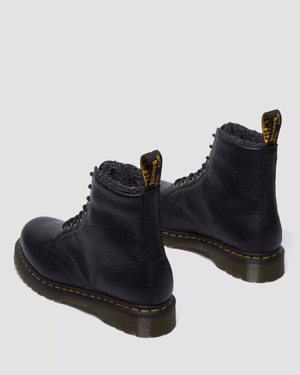 DR MARTENS 1460 GRIZZLY GEFÜTTERT BLACK Bild 8