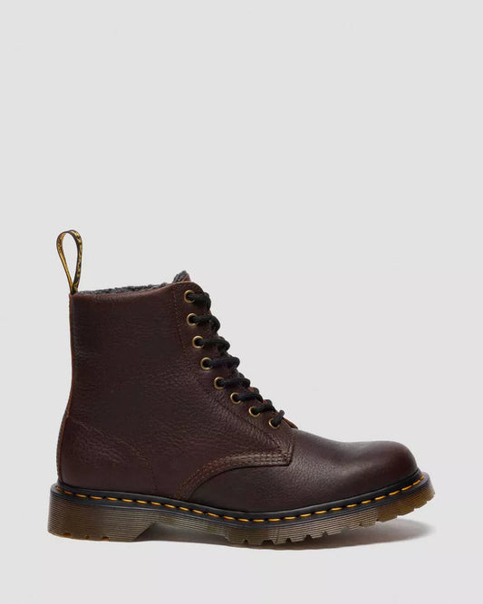 DR MARTENS 1460 GRIZZLY GEFÜTTERT DARK BROWN Bild 1
