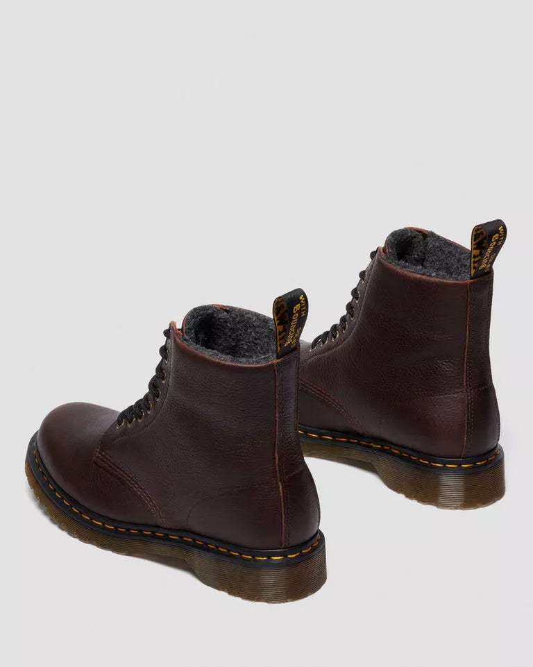 DR MARTENS 1460 GRIZZLY GEFÜTTERT DARK BROWN Bild 5