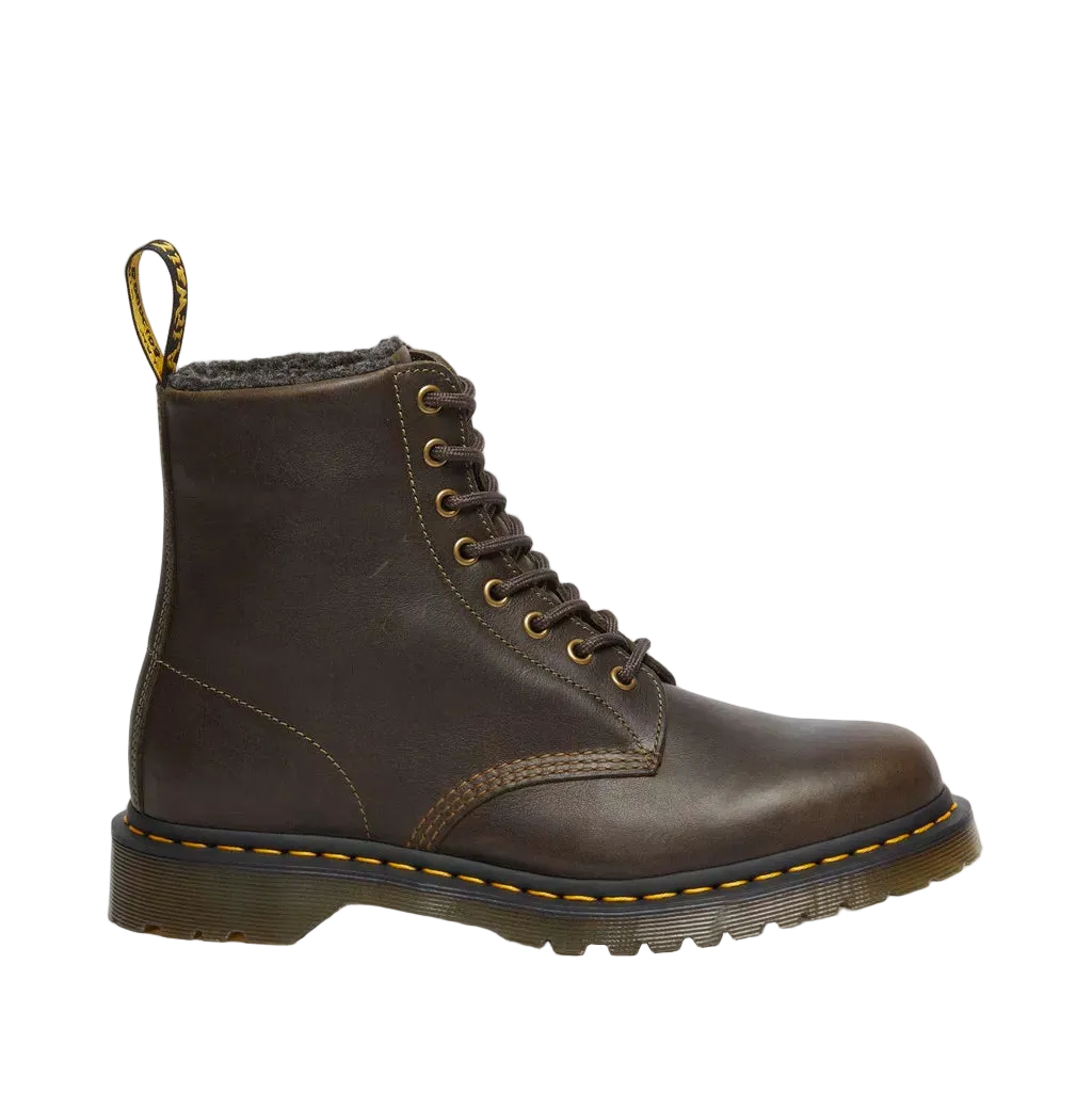 DR MARTENS 1460 GRIZZLY GEFÜTTERT DMS OLIVE GRIZZLY Bild 1