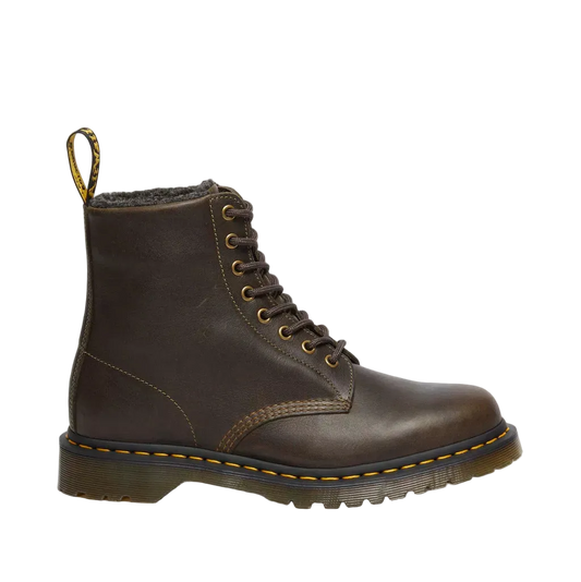 DR MARTENS 1460 GRIZZLY GEFÜTTERT DMS OLIVE GRIZZLY Bild 1