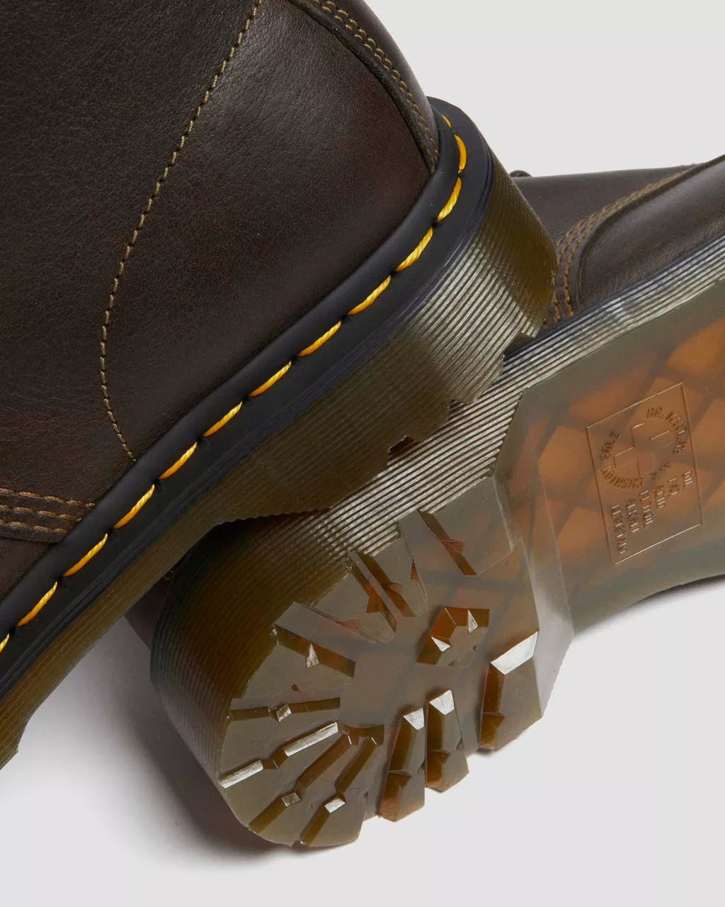 DR MARTENS 1460 GRIZZLY GEFÜTTERT DMS OLIVE GRIZZLY Bild 5