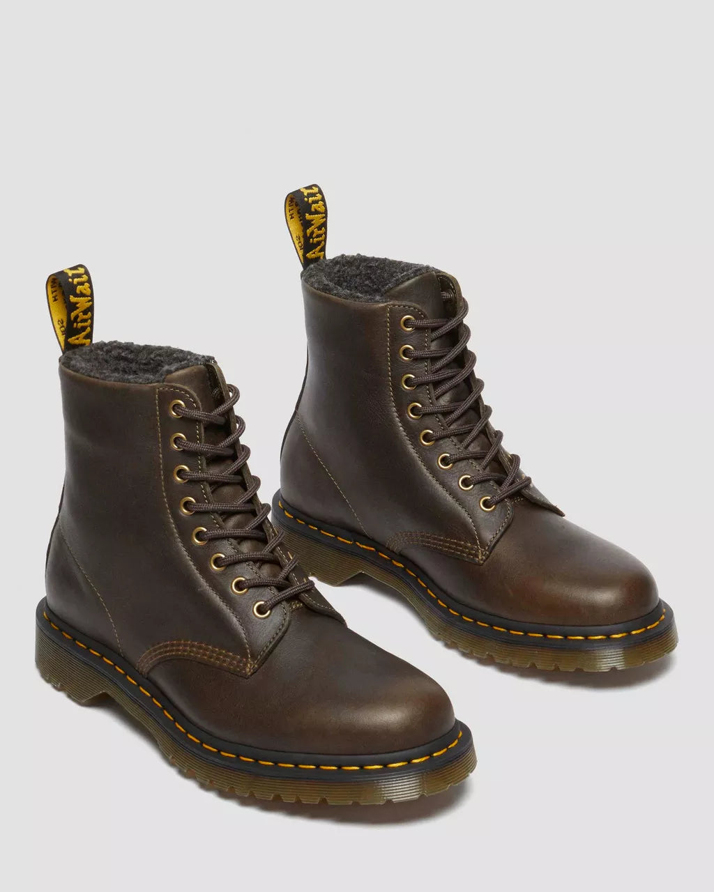 DR MARTENS 1460 GRIZZLY GEFÜTTERT DMS OLIVE GRIZZLY Bild 7