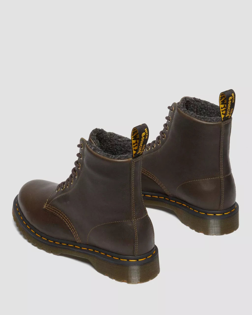 DR MARTENS 1460 GRIZZLY GEFÜTTERT DMS OLIVE GRIZZLY Bild 8