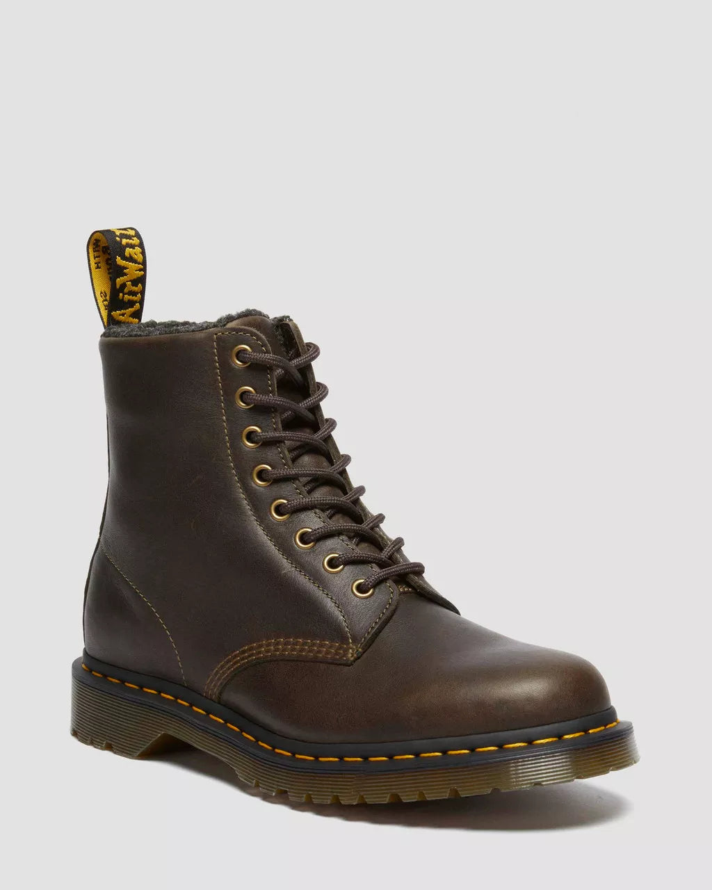 DR MARTENS 1460 GRIZZLY GEFÜTTERT DMS OLIVE GRIZZLY Bild 9