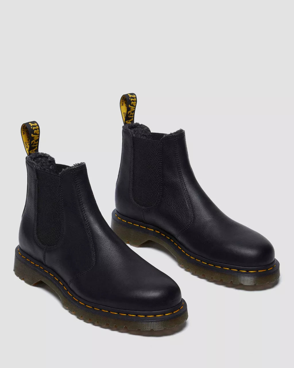 DR MARTENS 2976 GRIZZLY CHELSEA BOOT GEFÜTTERT BLACK Bild 6