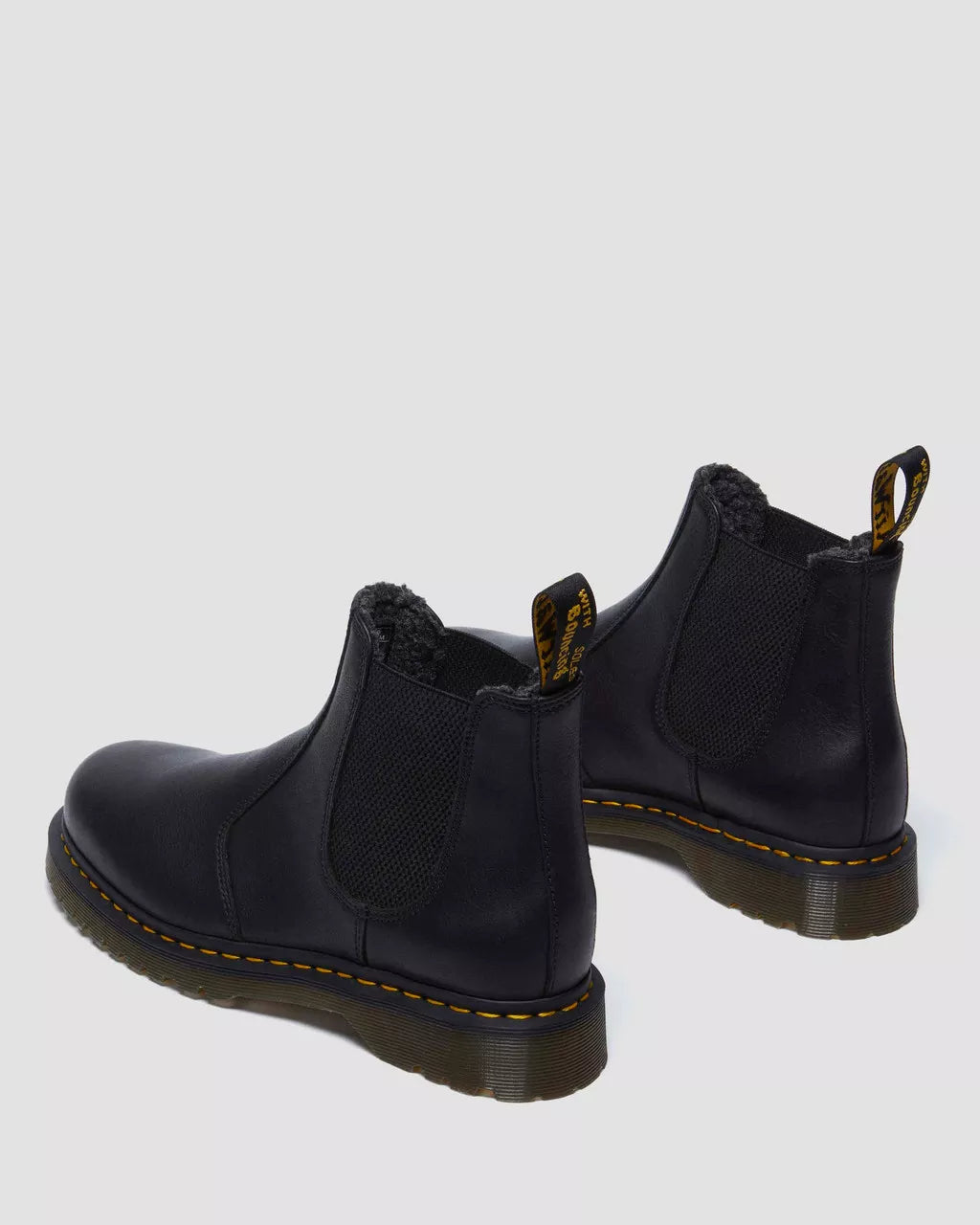DR MARTENS 2976 GRIZZLY CHELSEA BOOT GEFÜTTERT BLACK Bild 7