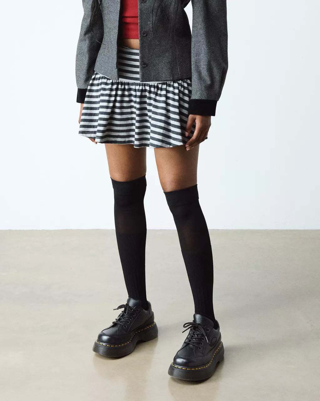 DR MARTENS BUZZ 5i BLACK MILLED NAPPA BLACK Bild 4