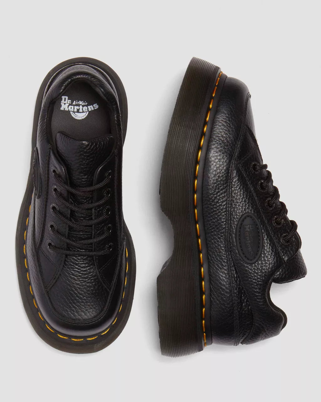 DR MARTENS BUZZ 5i BLACK MILLED NAPPA BLACK Bild 5