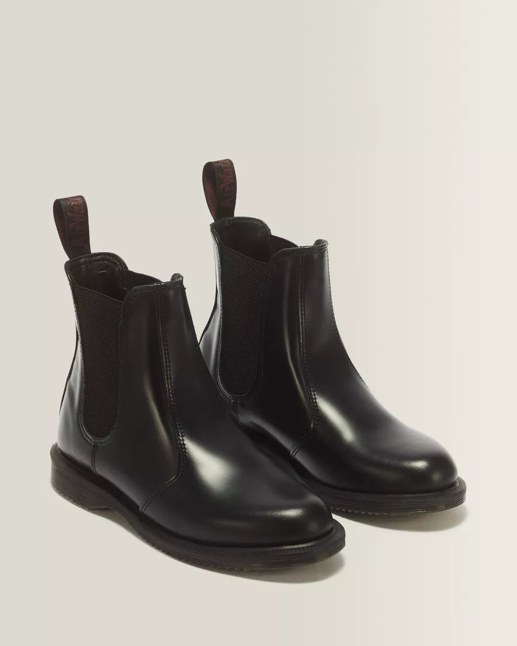 FLORA CHELSEA BOOT BLACK POLISHED SMOOTH BLACK Bild 2
