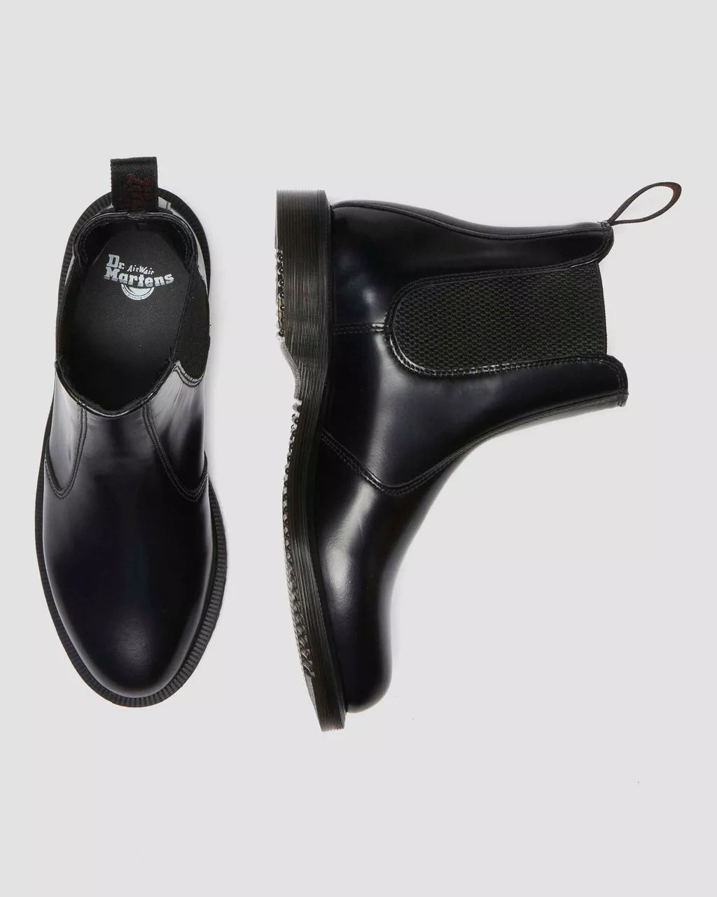 FLORA CHELSEA BOOT BLACK POLISHED SMOOTH BLACK Bild 4