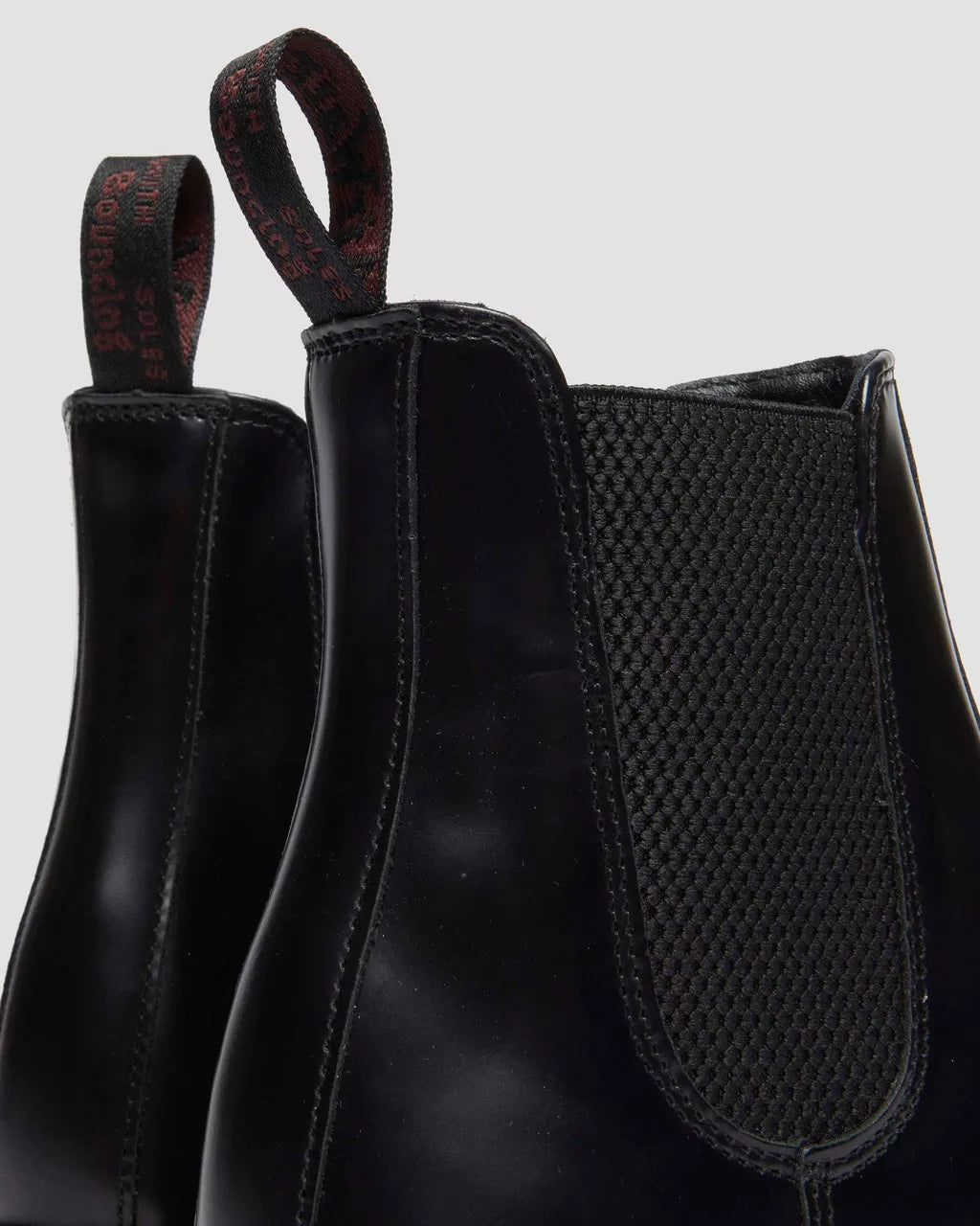 FLORA CHELSEA BOOT BLACK POLISHED SMOOTH BLACK Bild 5