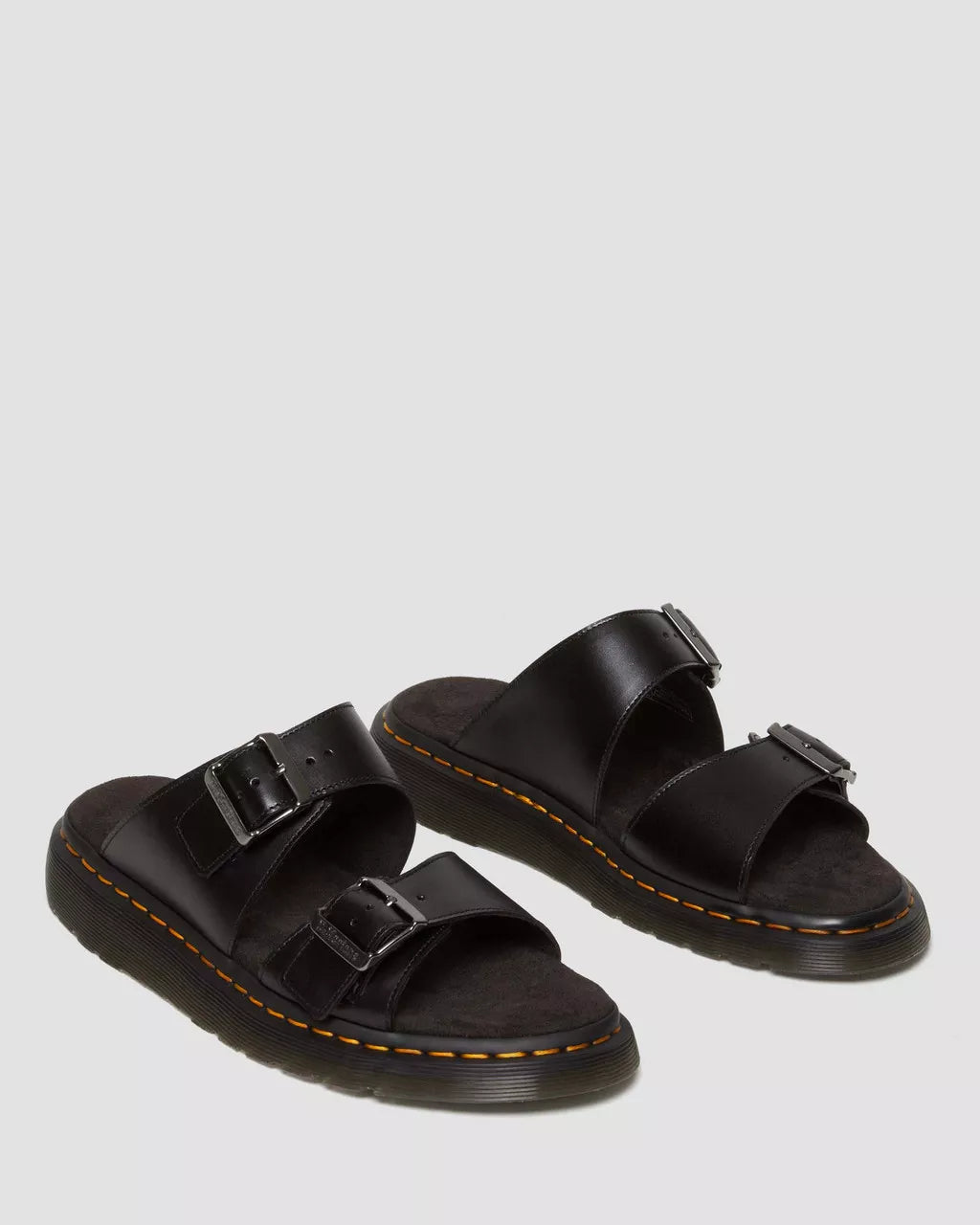 DR. MARTENS JOSEF BUCKLE SLIDE BLACK ANALINE BLACK Bild 3