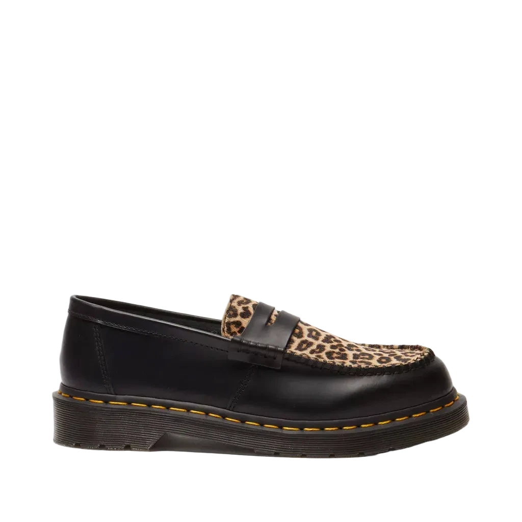 DR. MARTENS PENTON HAIR ON LEO BLACK+LIGHT TAN Bild 1