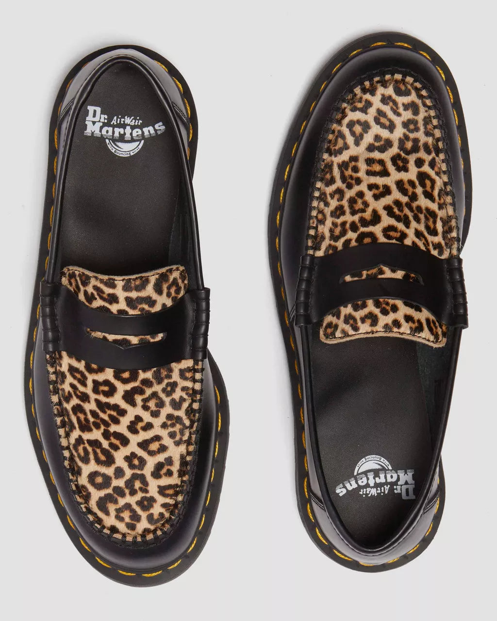 DR. MARTENS PENTON HAIR ON LEO BLACK+LIGHT TAN Bild 3