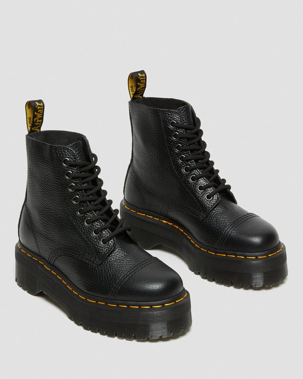 DR. MARTENS SINCLAIR BLACK MILLED NAPPA BLACK Bild 8