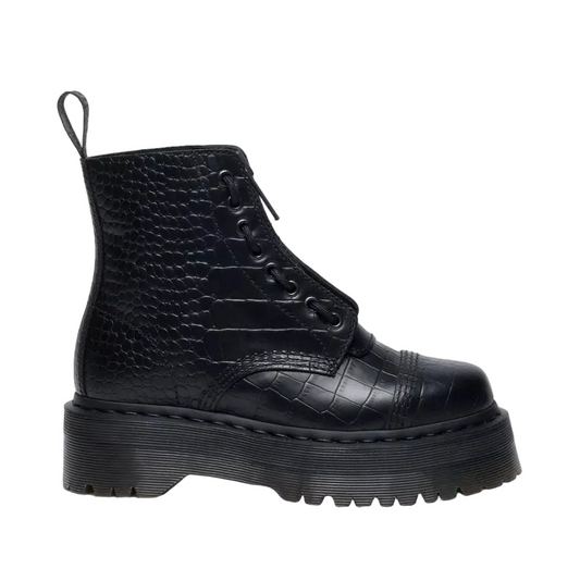 DR. MARTENS SINCLAIR CROC EMBOSS BLACK Bild 1