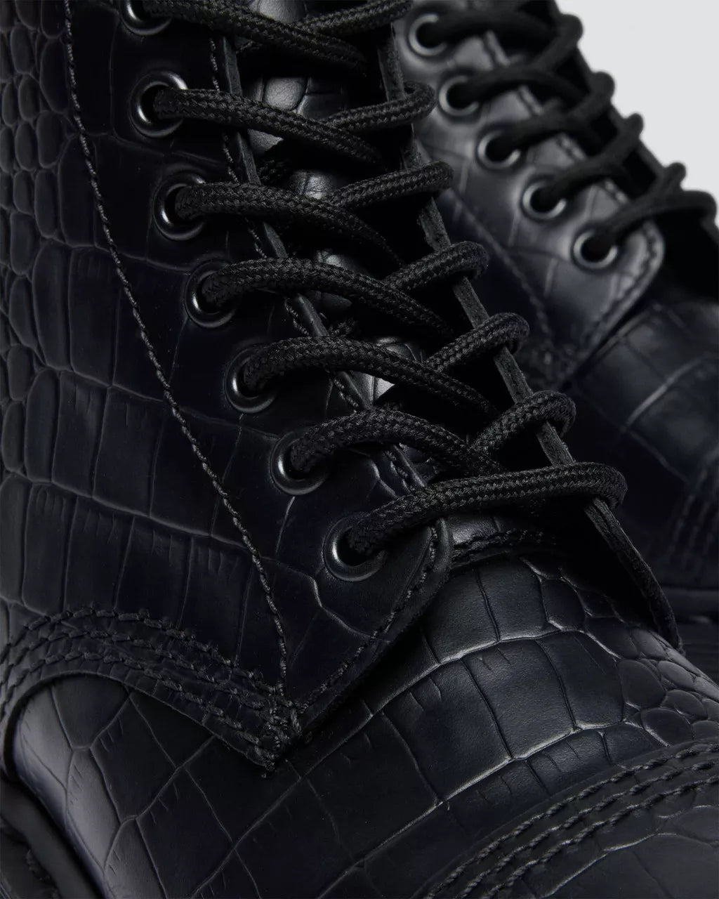 DR. MARTENS SINCLAIR CROC EMBOSS BLACK Bild 7