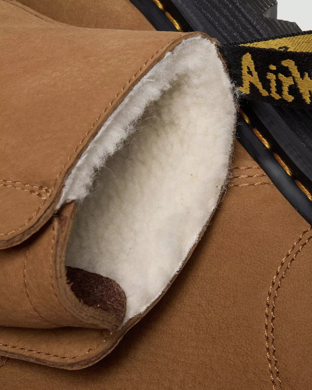 DR. MARTENS ZEBZAG LACELESS SLIP ON GEFÜTTERT DESERT BROWN Bild 5