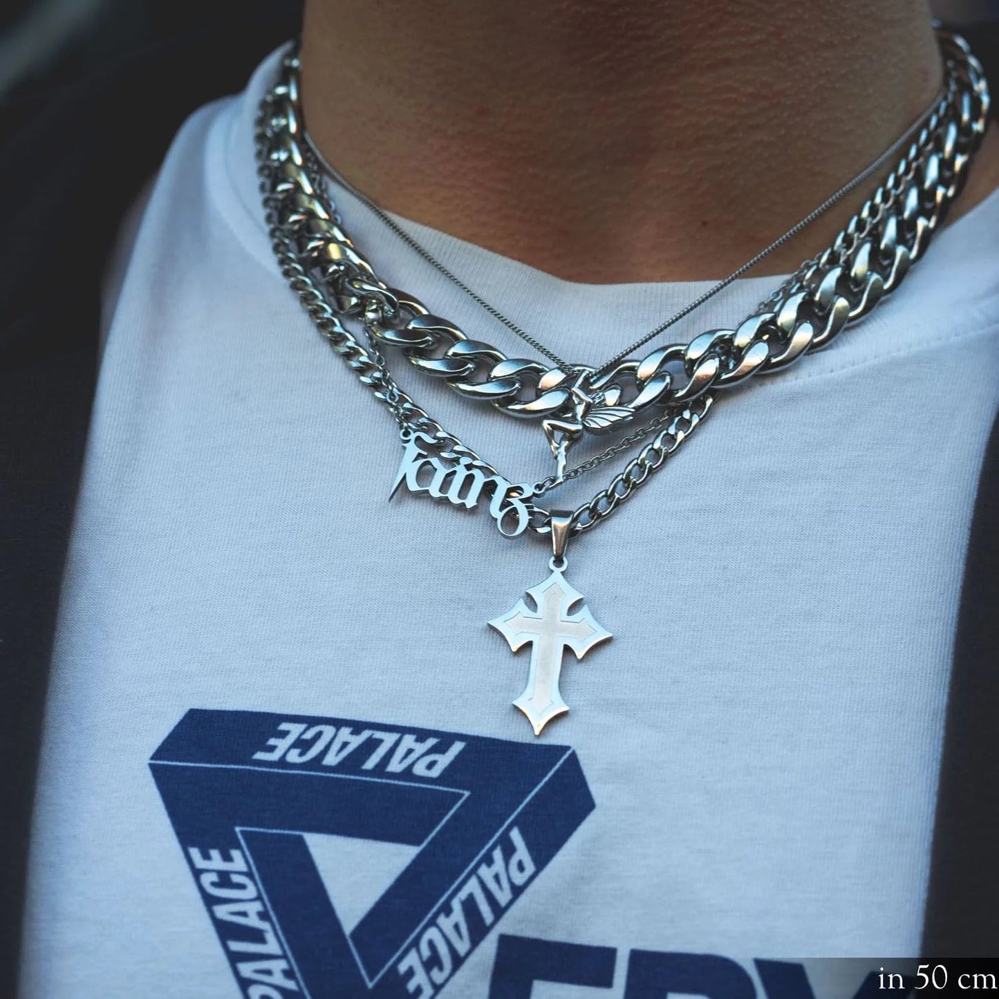 FAINZ FROZEN CROSS CHAIN - Bild 2