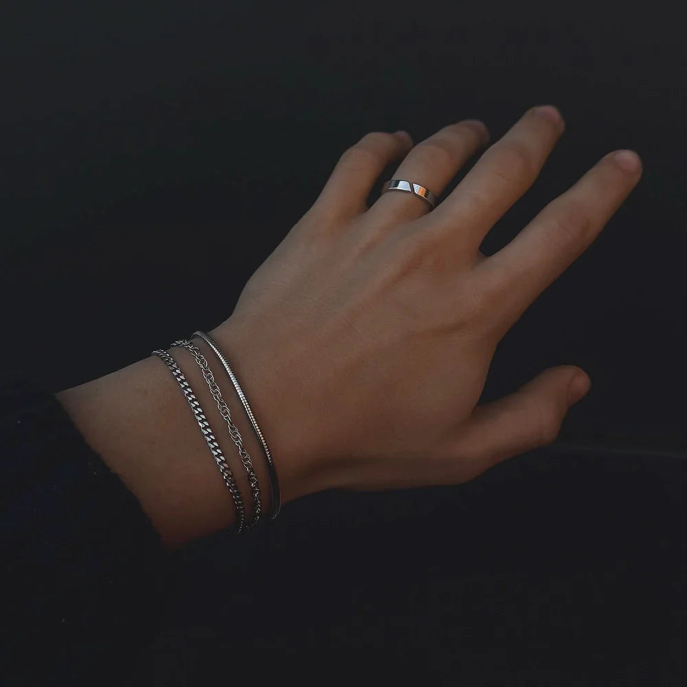 FAINZ TINY CUBAN BRACELET - Bild 1