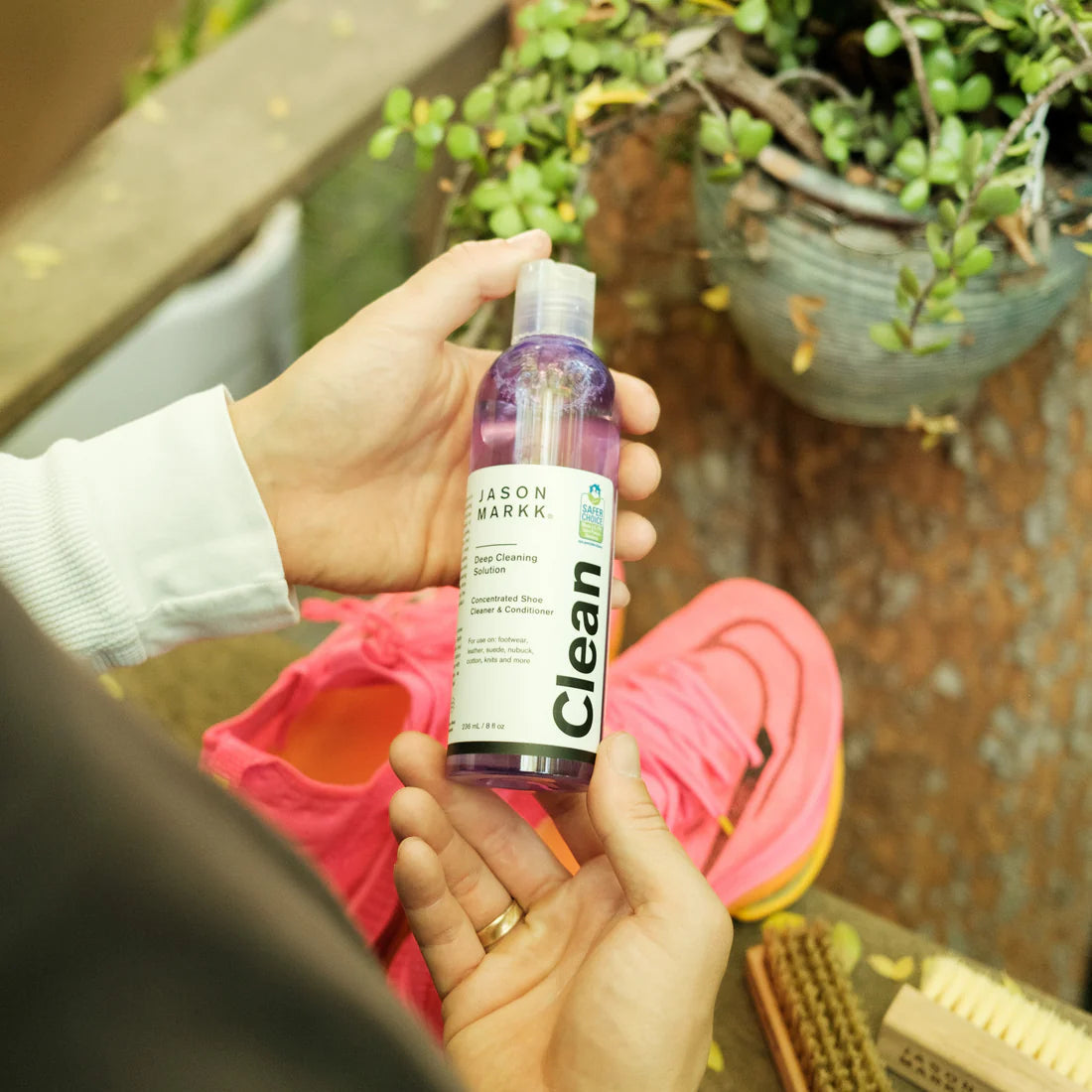 JASON MARKK PREMIUM SHOE CLEANER 8.OZ WHITE Bild 3
