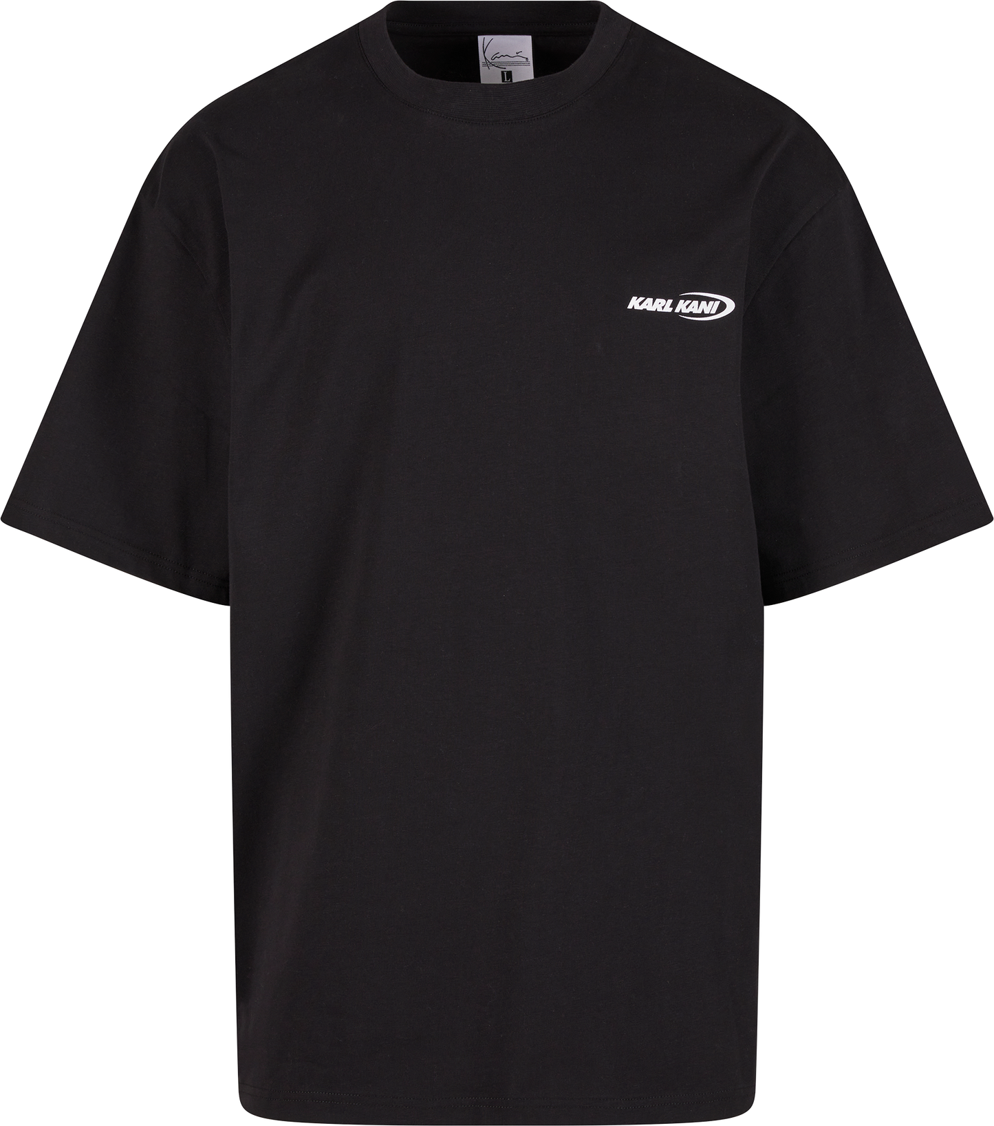 KARL KANI WOVEN SIGNATURE RESIST LOVE TEE BLACK Bild 2