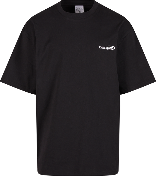 KARL KANI WOVEN SIGNATURE RESIST LOVE TEE BLACK Bild 2