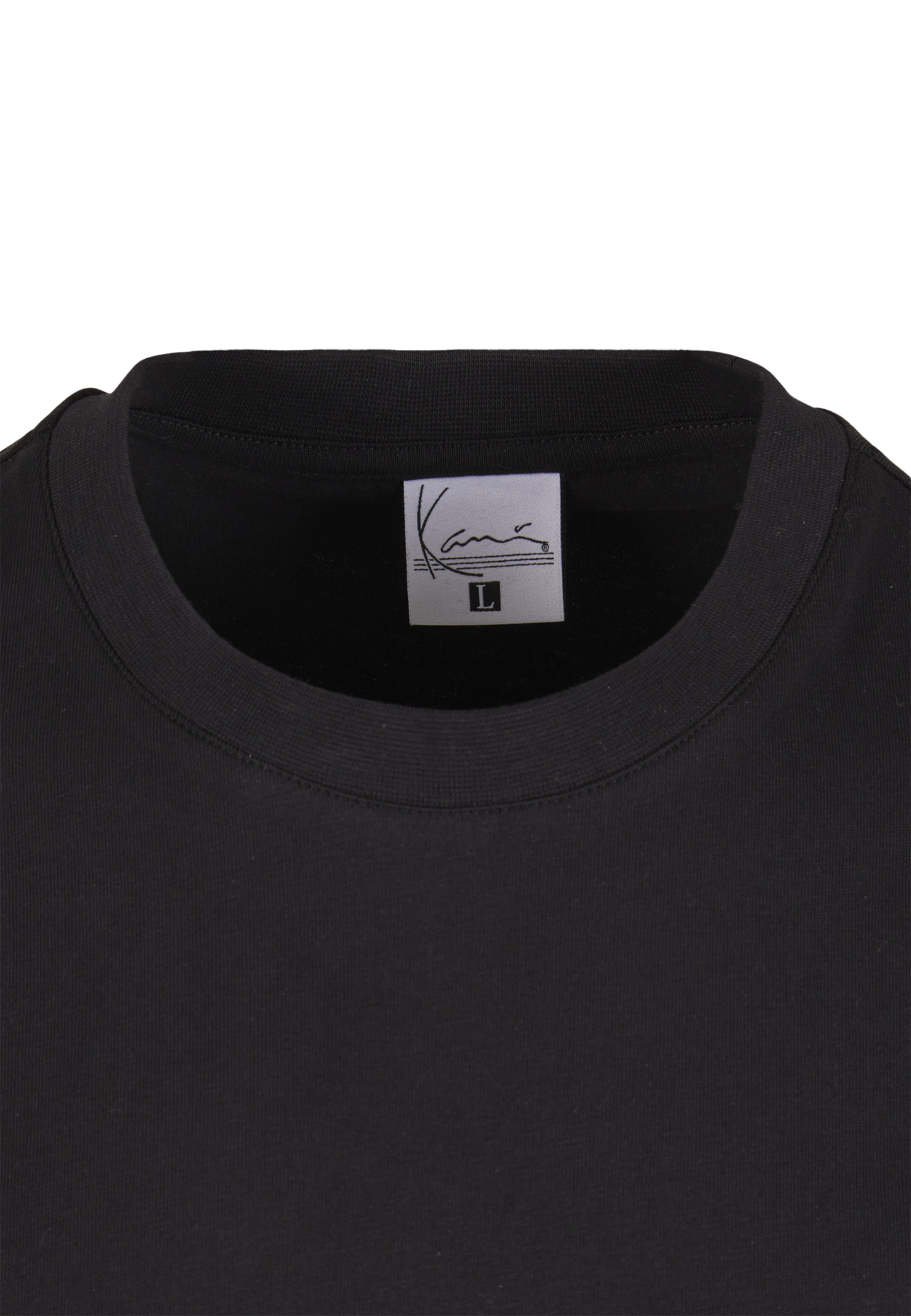 KARL KANI WOVEN SIGNATURE RESIST LOVE TEE BLACK Bild 3