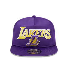 Load image into Gallery viewer, NEW ERA 9FIFTY LA LAKERS NBA PATCH RETRO GOLFER SNAPBACK
