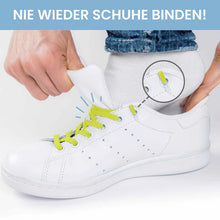 Lade das Bild in den Galerie-Viewer, LEAZY FLAT ELASTISCHE SCHNÜRSENKEL NEONGELB
