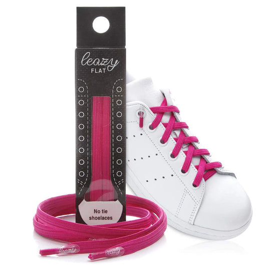 LEAZY FLAT ELASTISCHE SCHNÜRSENKEL NEONPINK NEONPINK Bild 1