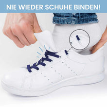 Lade das Bild in den Galerie-Viewer, LEAZY FLAT ELASTISCHE SCHNÜRSENKEL DUNKELBLAU DUNKELBLAU Bild 4
