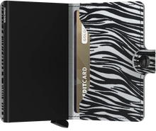 Load image into Gallery viewer, SECRID MINIWALLET ZEBRA LIGHT GREY
