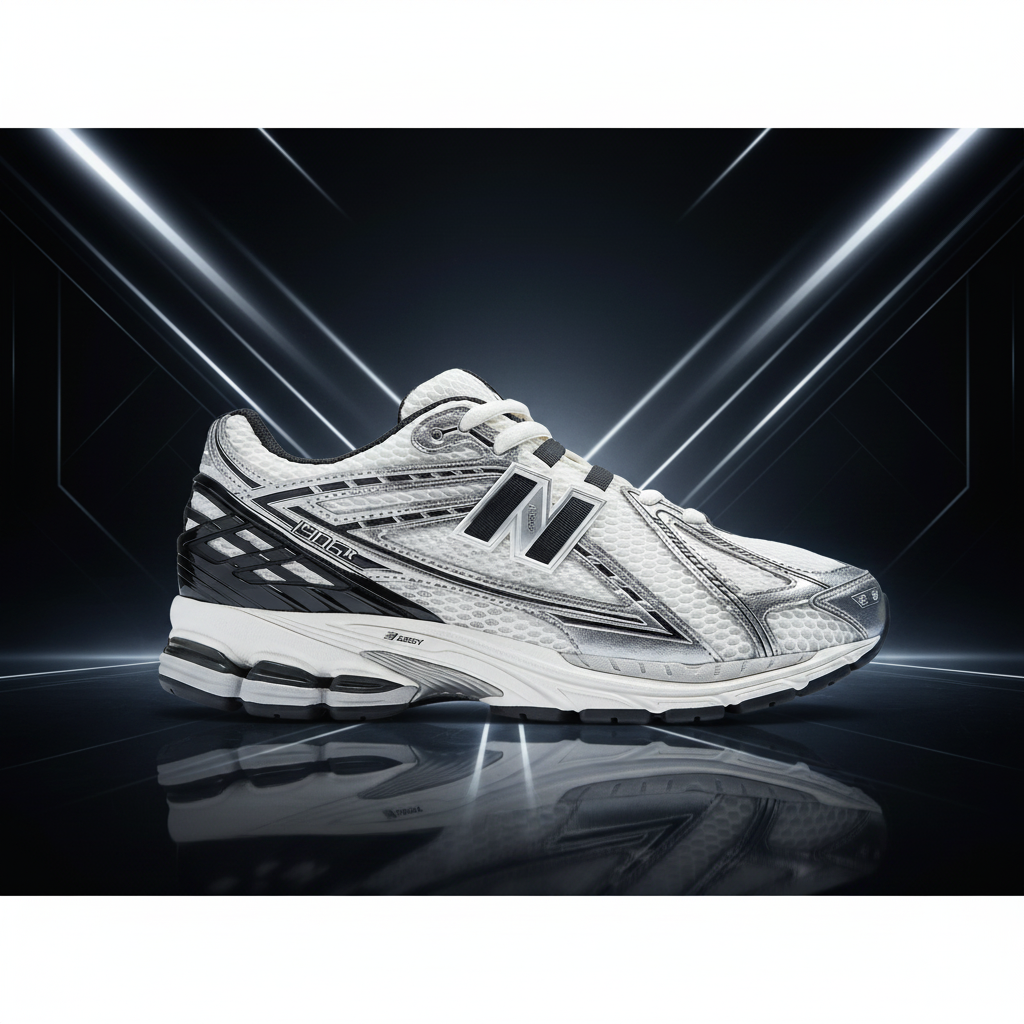 NEW BALANCE 1906R SILVER METALLIC / BLACK / SEA SALT Bild 1