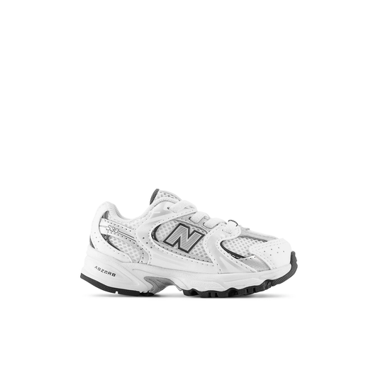 NEW BALANCE 530 Bungee Lace WHITE / NATURAL INDIGO / SILVER MET Bild 1
