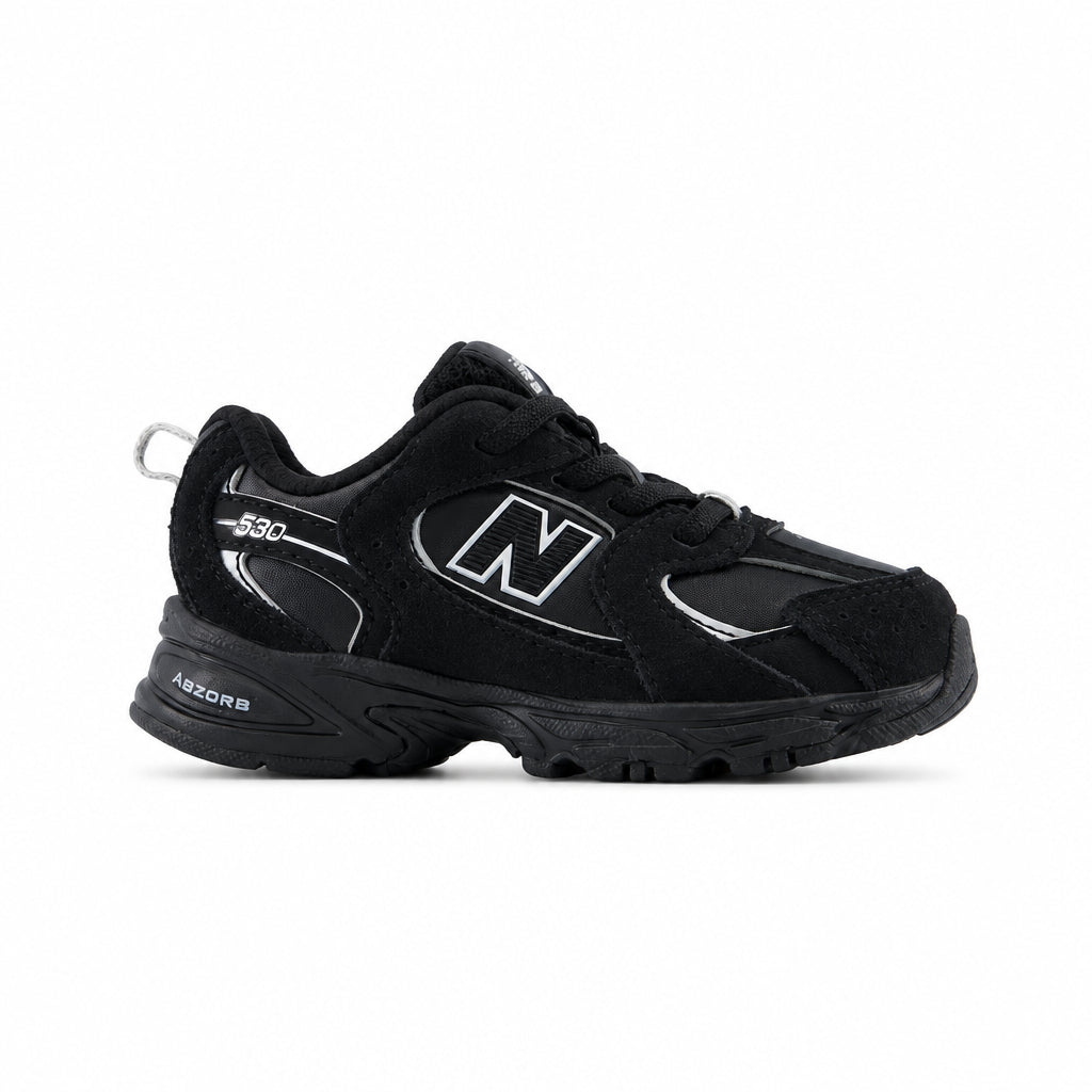 530 KIDS BUNGEE LACE BLACK BLACK Bild 1