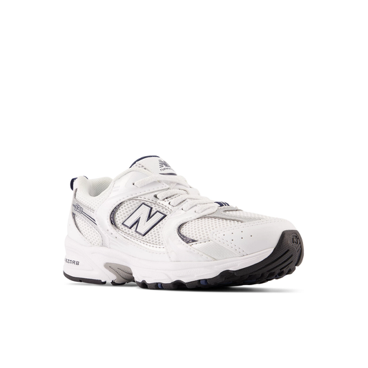 NEW BALANCE 53 KIDS BUNGEE LACE WHITE / NATURAL INDIGO / SILVER MET Bild 2