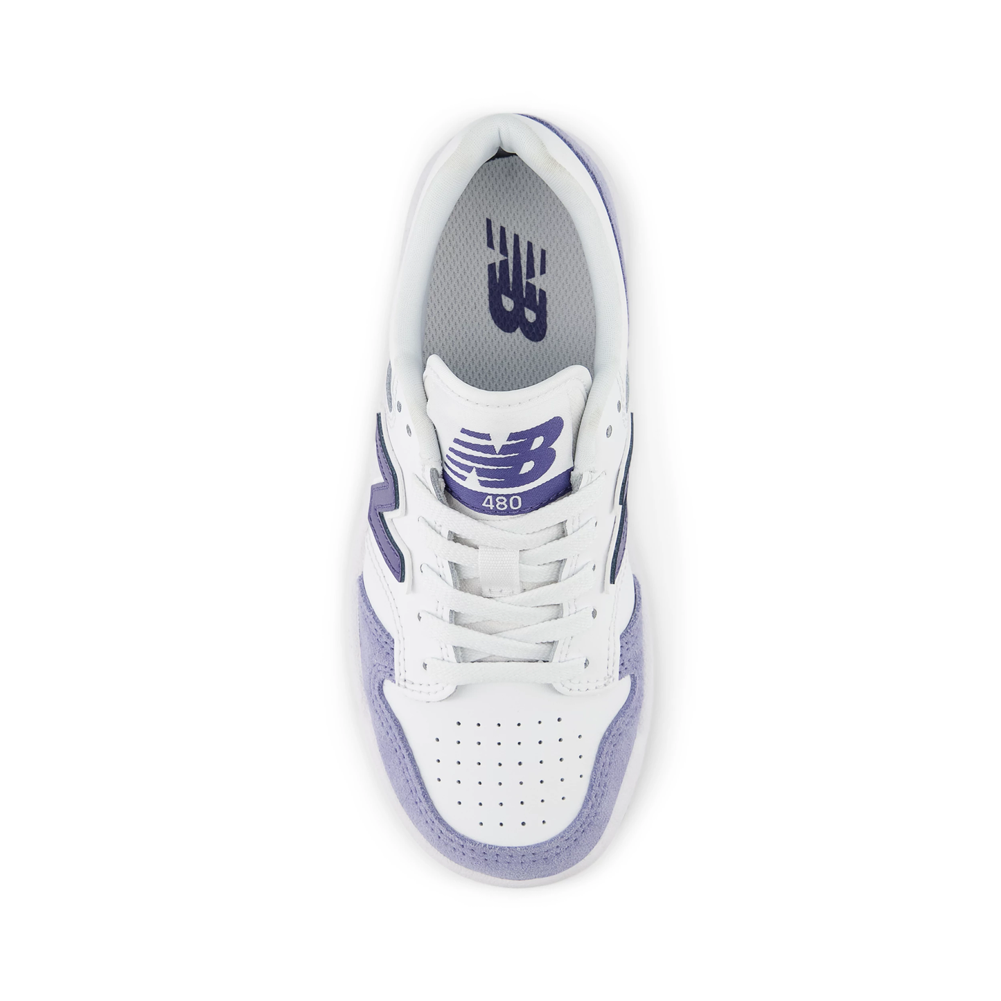 NEW BALANCE BB480 KIDS WHITE Bild 3
