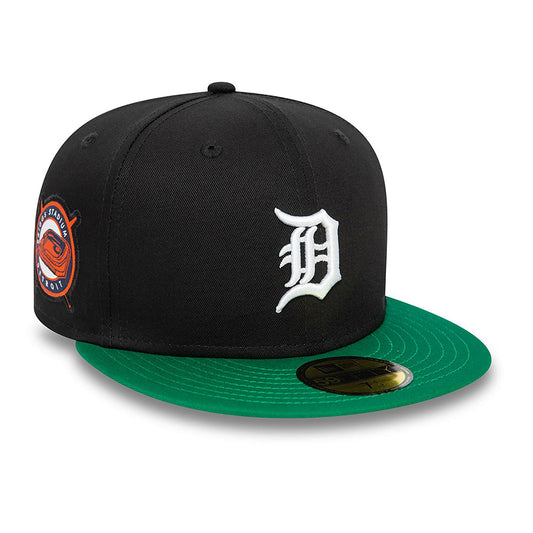 NEW ERA 59FIFTY FITTED CAP DETROIT TIGERS MLB TEAM COLOUR BLKWHIKGR Bild 1