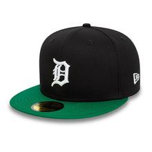 Lade das Bild in den Galerie-Viewer, NEW ERA 59FIFTY FITTED CAP DETROIT TIGERS MLB TEAM COLOUR BLKWHIKGR Bild 5

