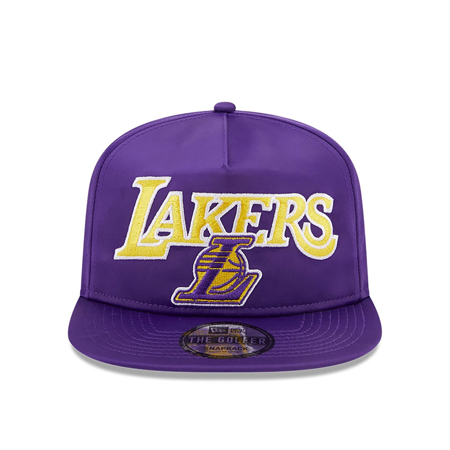 NEW ERA 9FIFTY LA LAKERS NBA PATCH RETRO GOLFER SNAPBACK TRPUPY Bild 2