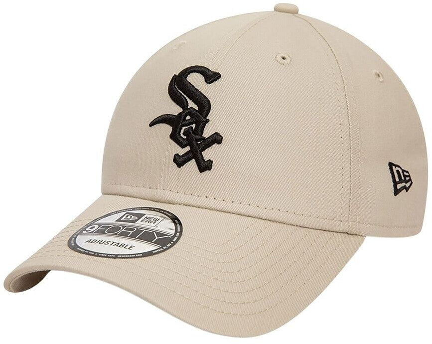 NEW ERA 9FORTY CAP MLB LEAGUE ESSENTIAL CHICAGO WHITE SOX LIGHT BEIGE Bild 1
