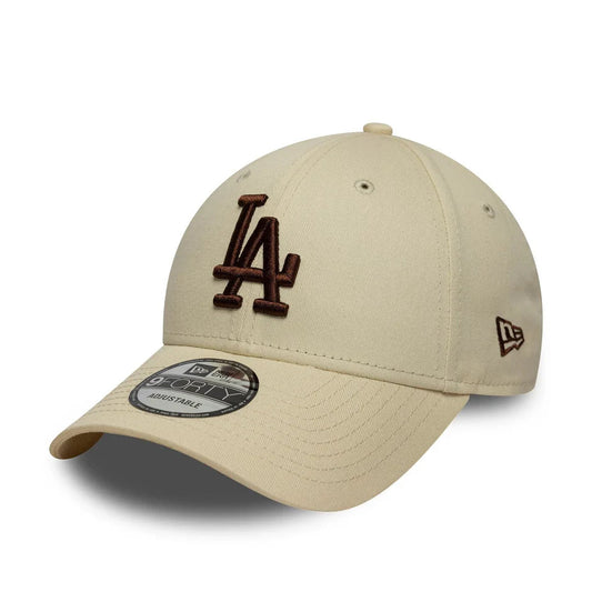 NEW ERA 9FORTY CAP MLB LEAGUE ESSENTIAL LOS ANGELES DODGERS LIGHT BEIGE Bild 1