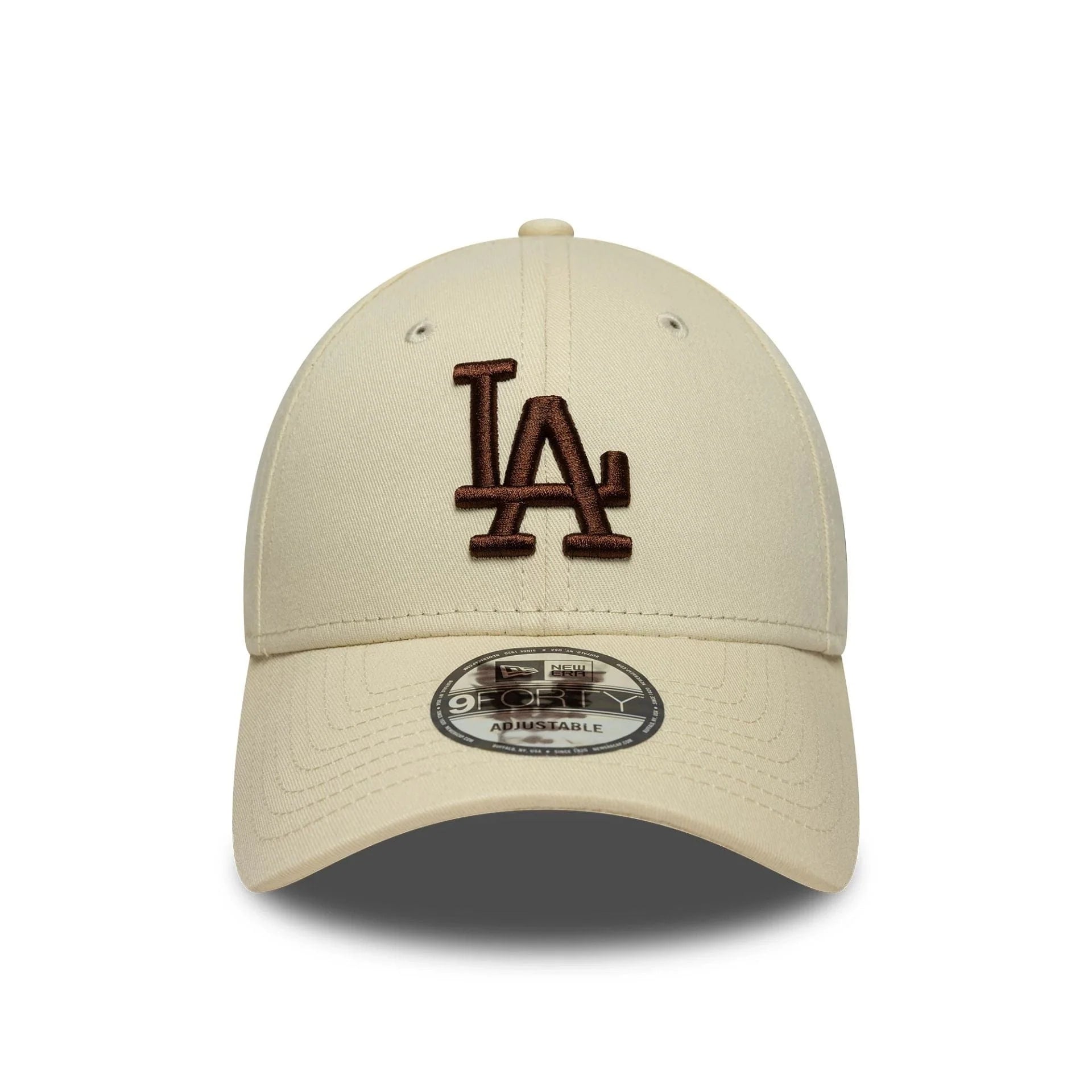 NEW ERA 9FORTY CAP MLB LEAGUE ESSENTIAL LOS ANGELES DODGERS LIGHT BEIGE Bild 2