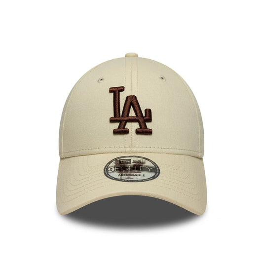 NEW ERA 9FORTY CAP MLB LEAGUE ESSENTIAL LOS ANGELES DODGERS LIGHT BEIGE Bild 2