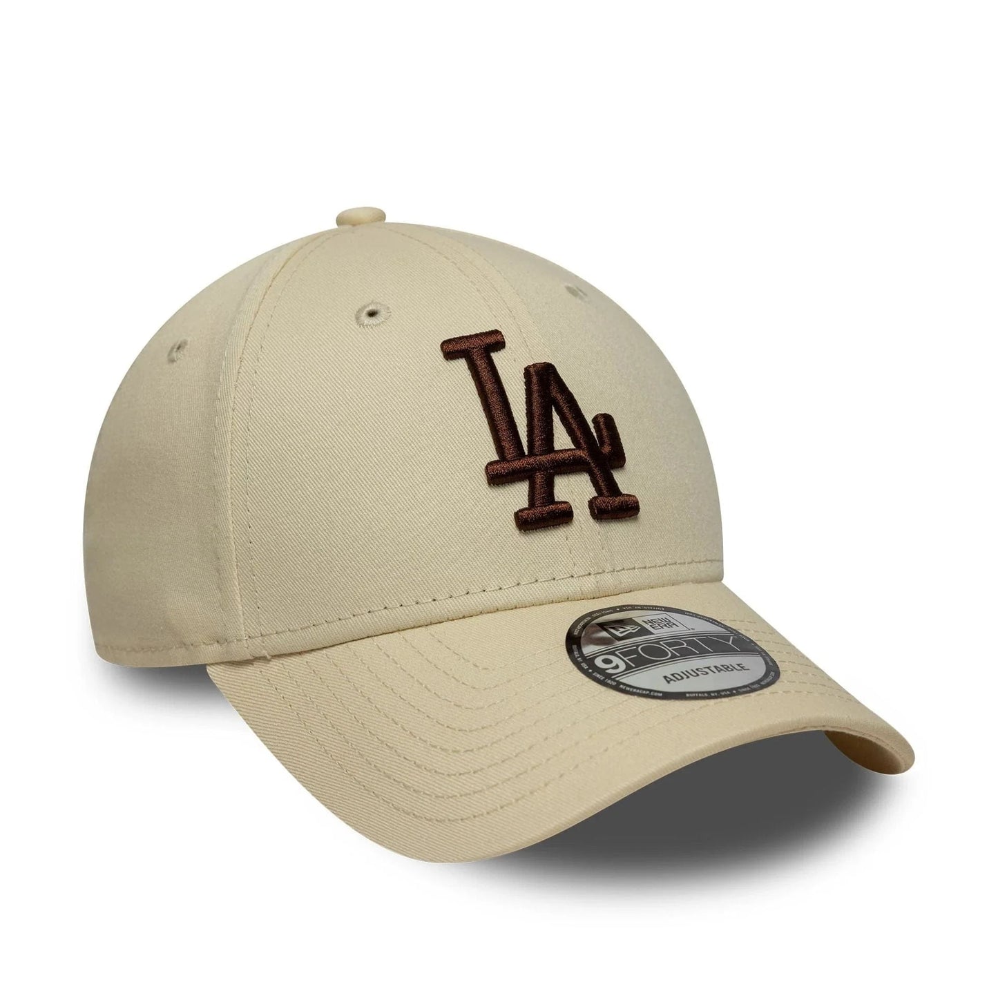 NEW ERA 9FORTY CAP MLB LEAGUE ESSENTIAL LOS ANGELES DODGERS LIGHT BEIGE Bild 3