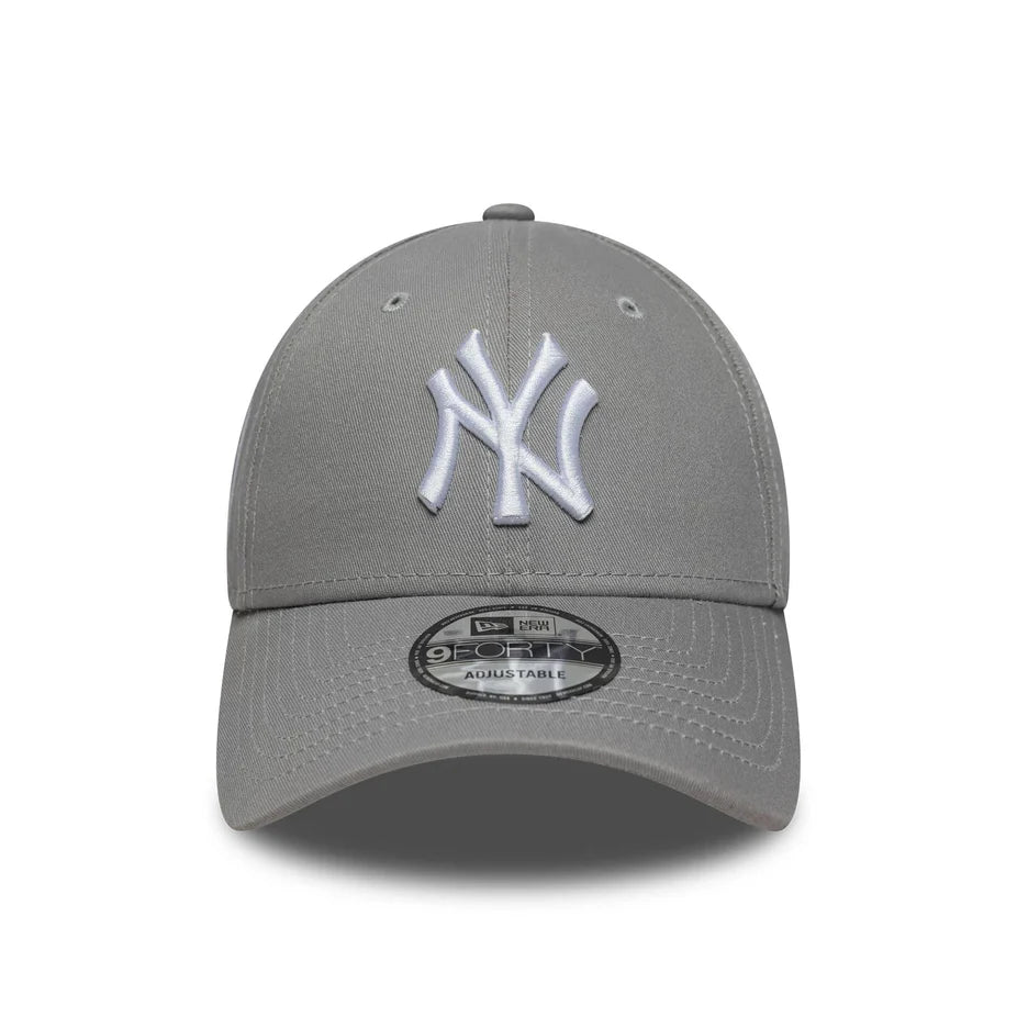 NEW ERA 9FORTY CAP MLB SIDE PATCH NEW YORK YANKEES GREY Bild 2